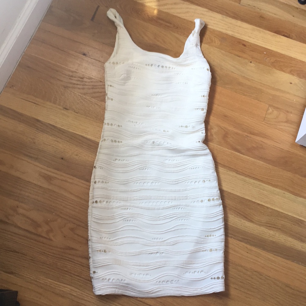 Tight AQUA summer dress